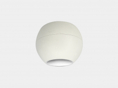 Светильник накладной шар, 12W, 220v, 3000К, белый, RL-1201WH-12-WW &mdash; Multielectrika