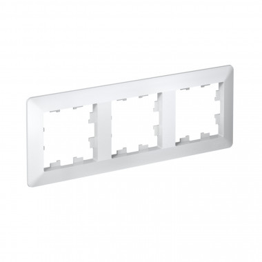 Рамка на 3 поста Systeme Electric AtlasDesign Air белый — Multielectrika