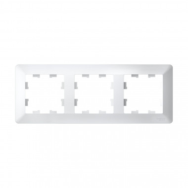 Рамка на 3 поста Systeme Electric AtlasDesign Air белый — Multielectrika