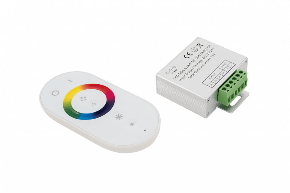 Контроллер для ленты SWG RF-RGB-S-18A-WH1 фото 1 — Multielectrika