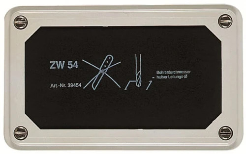 Фланец для шкафов типа R и W из пор.резины ZW54 фото 1 &mdash; Multielectrika