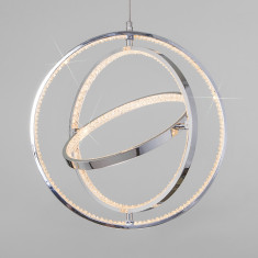 Подвесной светодиодный светильник с регулировкой цветовой температуры и яркости 90245/3 хром &mdash; Multielectrika