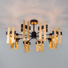 Потолочная люстра в стиле лофт 70116/8 черный &mdash; Multielectrika