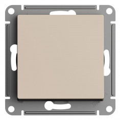 Переключатель одноклавишный Systeme Electric AtlasDesign перекрестный, 10А, песочный &mdash; Multielectrika