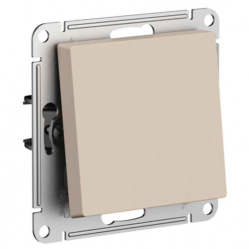 Переключатель одноклавишный Systeme Electric AtlasDesign перекрестный, 10А, песочный фото 1 — Multielectrika
