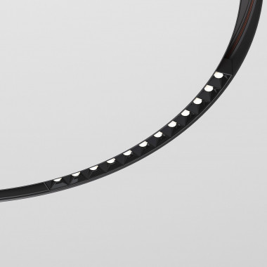 Slim Magnetic Трековый светильник для радиусного шинопровода 12W 4200K Intenso чёрный Ø 800мм 85184/01 &mdash; Multielectrika