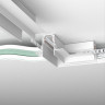 Slim Magnetic Коннектор угловой для встраиваемого шинопровода под ГКЛ 12,5мм (черный) 85212/00 85212/00