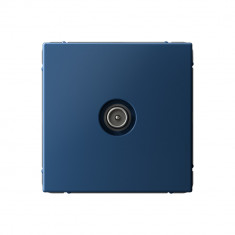 Розетка TV Systeme Electric ArtGallery проходная 4DB, аквамарин &mdash; Multielectrika