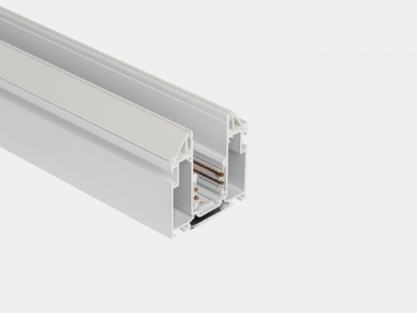 SY-LINK-IZI-2.5-WH, шинопровод встраиваемый в натяжной потолок, 48В, белый, 2,5м		 — Multielectrika