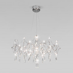 Подвесной светодиодный светильник с фигурным хрусталем 443/1 &mdash; Multielectrika