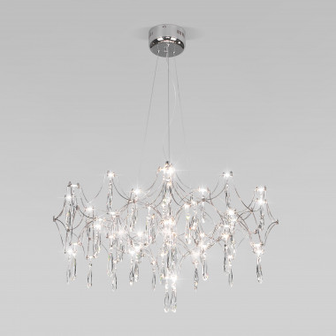 Подвесной светодиодный светильник с фигурным хрусталем 443/1 — Multielectrika