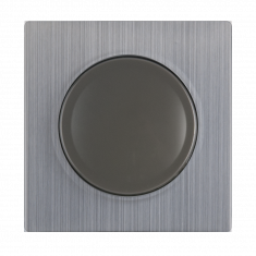 Накладка для диммера (глянцевый никель) WL02-DM-CP &mdash; Multielectrika