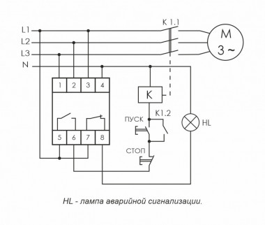 Реле контроля наличия, асимметрии фаз и чередования фаз CKF-BT — Multielectrika