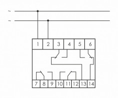 Реле промежуточный электромагнитный (Ампер-4x8 / Волт-110 AC / Контакт-4NO/NC) PK-4P-110 &mdash; Multielectrika