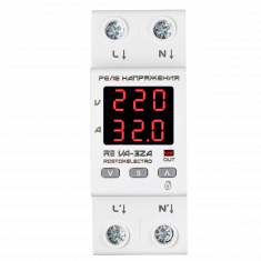 Реле напряжения c контролем тока DigiTOP RE VA-32A &mdash; Multielectrika