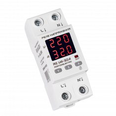 Реле напряжения c контролем тока DigiTOP RE VA-32A &mdash; Multielectrika