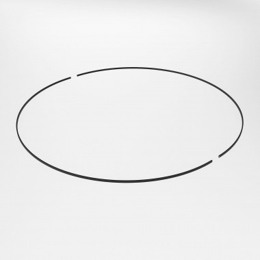 Esthetic Magnetic Шинопровод Round черный Ø1800 85218/00 — Multielectrika