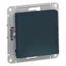 Выключатель одноклавишный Schneider Electric Atlas Design изумруд