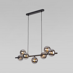 Подвесной светильник со стеклянными плафонами 5666 Estera Black &mdash; Multielectrika