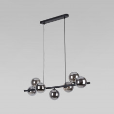 Подвесной светильник со стеклянными плафонами 5666 Estera Black &mdash; Multielectrika