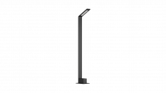 Ландшафтный светильник, 6Вт, 3000К, черный, GW-0106-800-6-BL-WW &mdash; Multielectrika