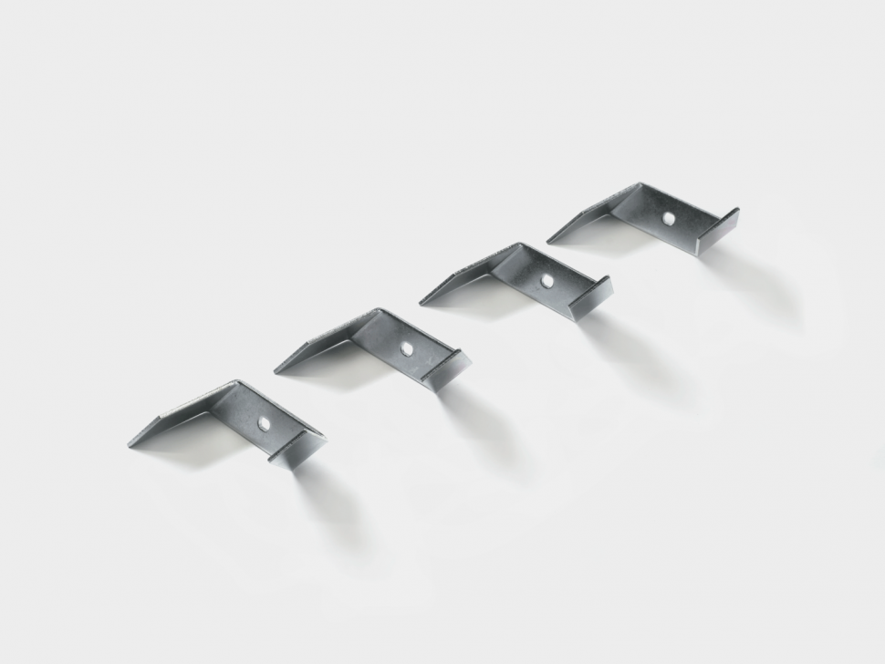 Комплект креплений LE6332-FIX для профиля LE.6332 (комплект, 4 шт) фото 1 — Multielectrika