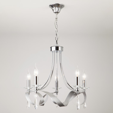 Подвесная люстра в классическом стиле 60064/5 хром — Multielectrika