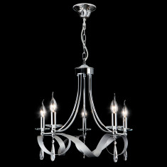 Подвесная люстра в классическом стиле 60064/5 хром &mdash; Multielectrika