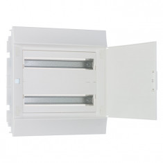 Распределительный шкаф ABB Mistral41 36 мод., IP41, встраиваемый, термопласт, белая дверь, 1SLM004102A1106 &mdash; Multielectrika