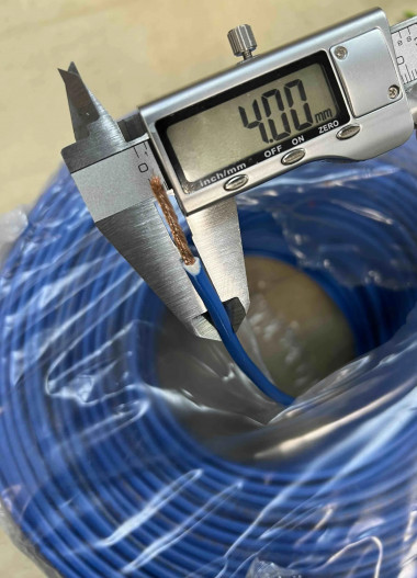 Провод электрический ПуГВнг(А)-LS (ПВ-3) ГОСТ синий 1х4 ЦВЕТЛИТ &mdash; Multielectrika