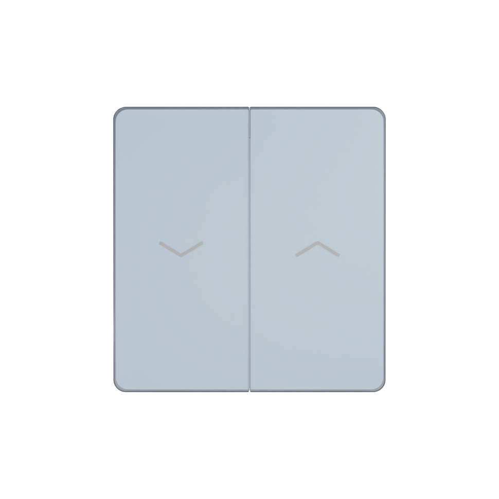 Systeme Infinity, Выключатель жалюзи (250В, 10А), FSE001119, Стальное небо фото 1 &mdash; Multielectrika
