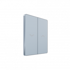 Systeme Infinity, Выключатель жалюзи (250В, 10А), FSE001119, Стальное небо &mdash; Multielectrika