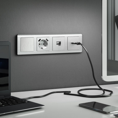 Заглушка (серебряный рифленый) W1159209 — Multielectrika