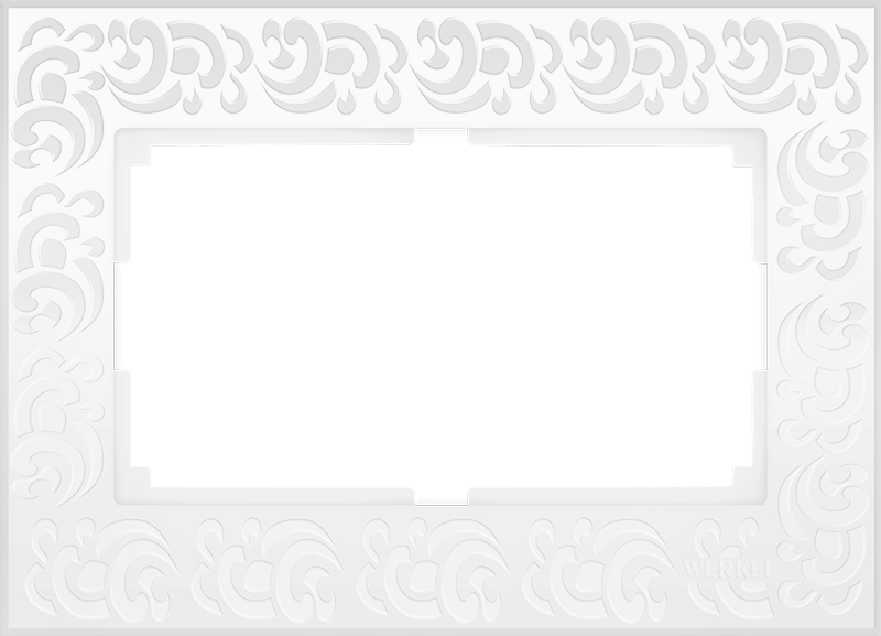 Рамка для двойной розетки (белый) W0082301 фото 1 — Multielectrika