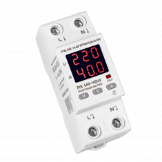 Реле напряжения c контролем тока DigiTOP (ROSTOKELECTRO) VA-40A &mdash; Multielectrika
