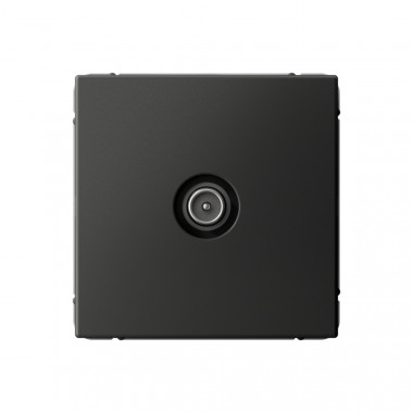 Розетка TV Systeme Electric ArtGallery проходная 4DB, базальт — Multielectrika