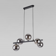 Подвесной светильник со стеклянными плафонами 6707 Estera Black &mdash; Multielectrika