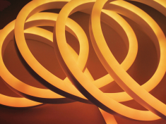 NE-2180-220-6-O-65, неоновая лента 220В, SMD2835, 120 led/m,  6W/m, оранжевая &mdash; Multielectrika