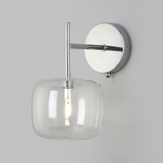 Настенный светильник со стеклянным плафоном 70128/1 хром &mdash; Multielectrika