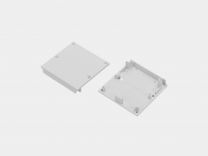 Заглушки LS5050-W-ECS для профиля LS.5050-W (комплект, 2 шт) &mdash; Multielectrika