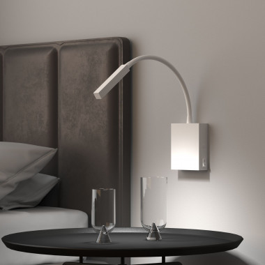 Светильник настенный светодиодный KNOB 40118/LED белый — Multielectrika