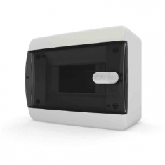 Щит распределительный навесной Tekfor C IP41 на 6 модулей с прозрачной дверцей &mdash; Multielectrika