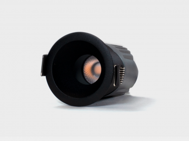 RC-D52-7-BL-NW65, светильник встраиваемый, 7Вт, черный, IP65, 55 гр, 4000К, D52, поворотный — Multielectrika