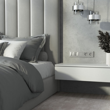 Набор клавиш для выключателя трехклавишного (Hammaer серебряный) W1239006 — Multielectrika