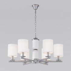 Умная подвесная люстра 60146/6 никель &mdash; Multielectrika