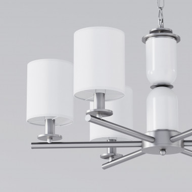 Умная подвесная люстра 60146/6 никель — Multielectrika