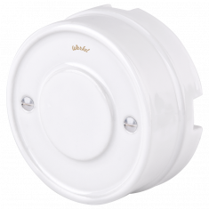 Распределительная коробка белая ретро W6411201 &mdash; Multielectrika