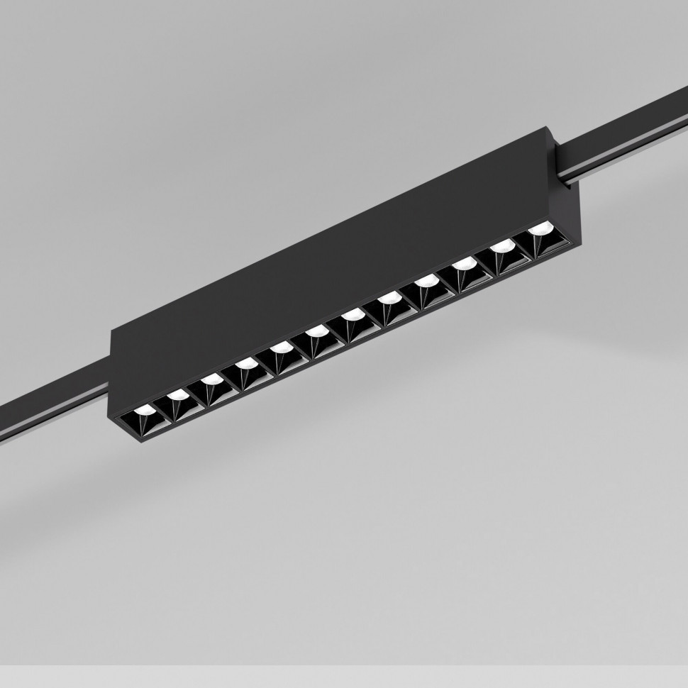 Esthetic Magnetic Трековый светильник 12W 3000K (чёрный) 85121/01 фото 1 &mdash; Multielectrika