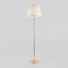 Классический торшер с абажуром 01072/1 золото &mdash; Multielectrika