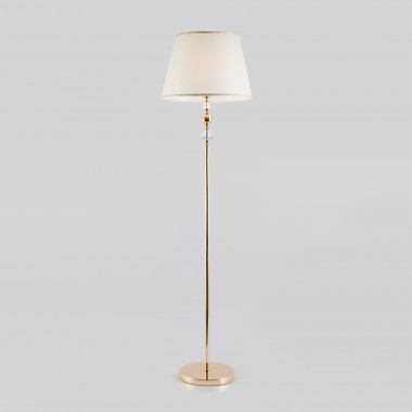 Классический торшер с абажуром 01072/1 золото — Multielectrika